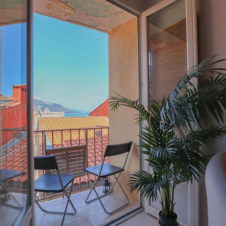 'La Belle Vue Mer' Cozy Appartement, Centre, Plage Menton Luaran gambar