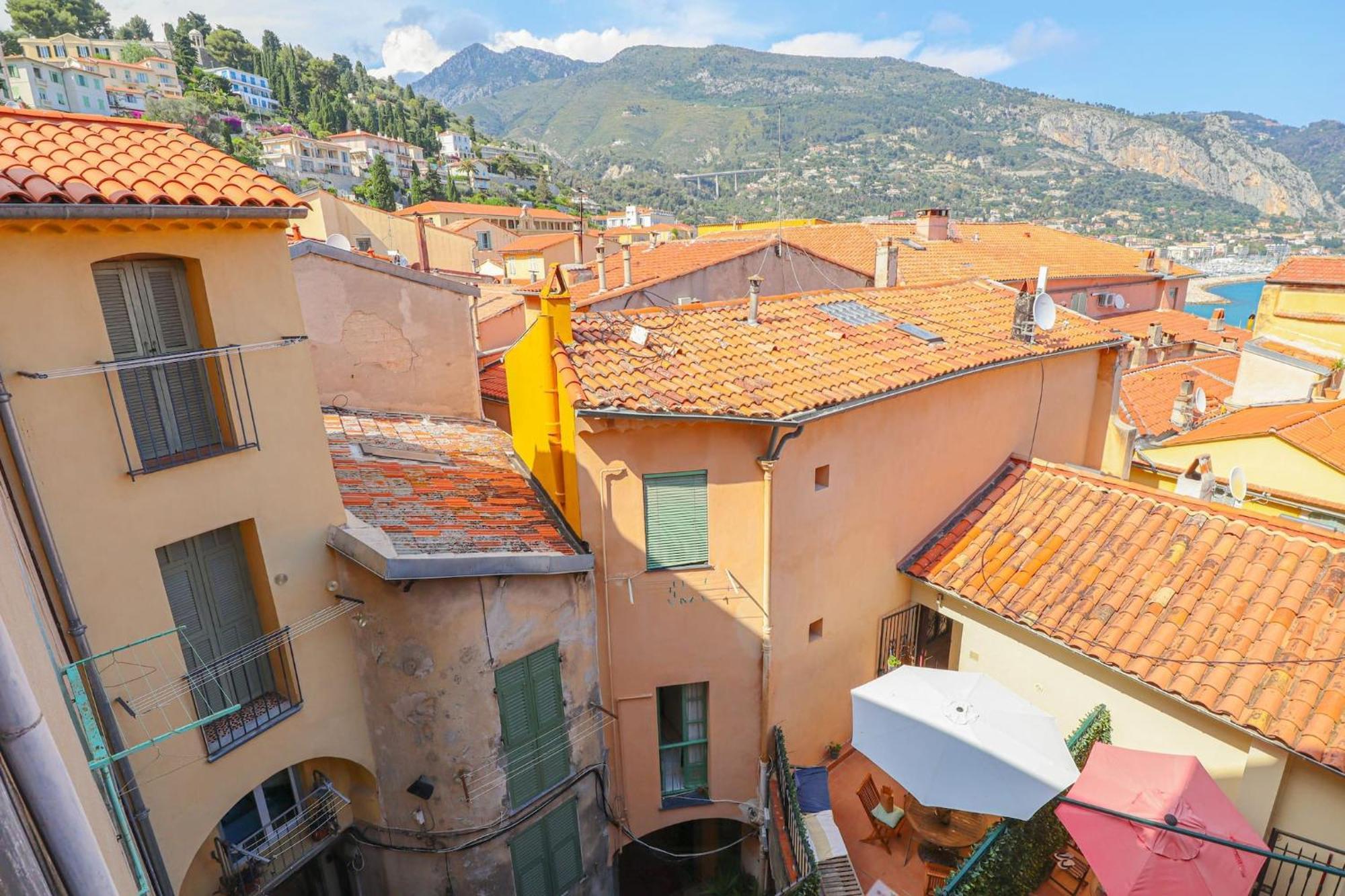 'La Belle Vue Mer' Cozy Appartement, Centre, Plage Menton Luaran gambar