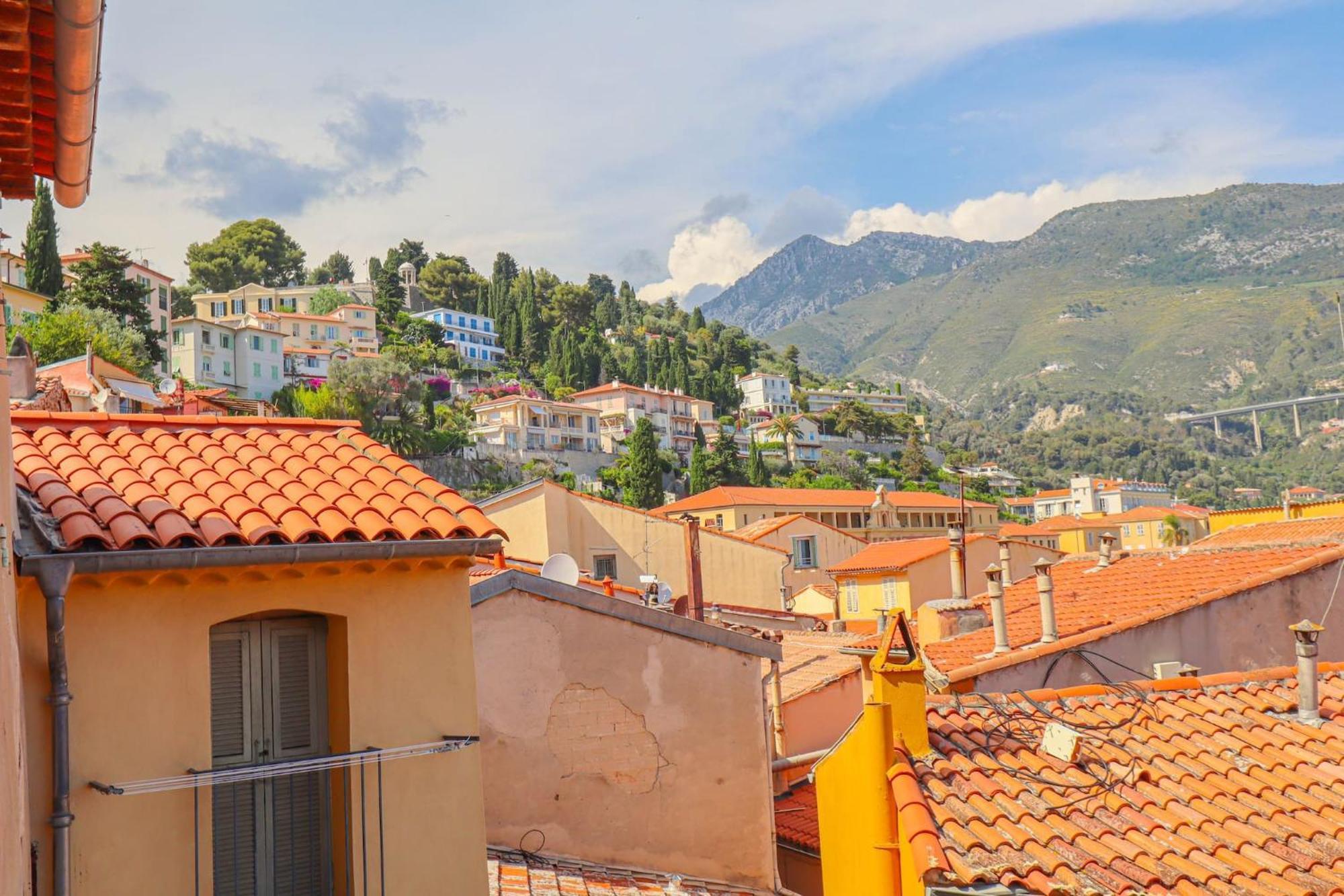 'La Belle Vue Mer' Cozy Appartement, Centre, Plage Menton Luaran gambar